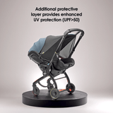 Doona X Sunshade Extension Black | Stroller Accessories - My Little Thieves
