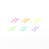 Dual Liner Double Ended Neon Highlighters - Set of 6 - My Little Thieves