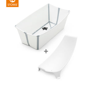 Stokke Flexi Bath Bundle – Foldable Baby Bath with Newborn Support and Accessories