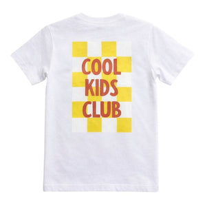 Eat The Cake Boys White Cool Kids Club T Shirt | Kids - My Little Thieves