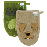 Eco Friendly Kids Washcloths 2 Pack | Trixie Soft Baby Gift - My Little Thieves