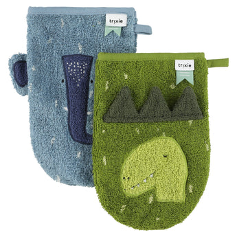 Eco Friendly Kids Washcloths 2 Pack | Trixie Soft Baby Gift - My Little Thieves