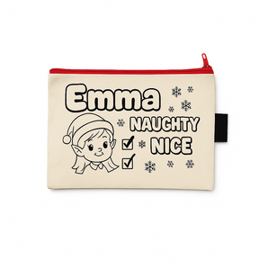 Personalized DIY Pencil Pouch & Markers- Perfect Party Favors