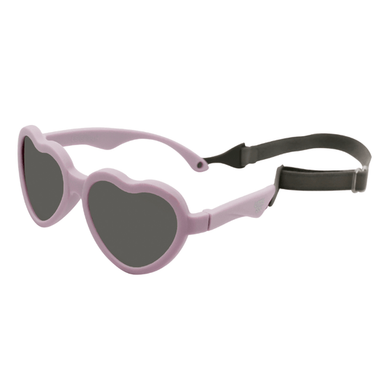 Ella - Lilac Heart Baby Sunglasses - My Little Thieves