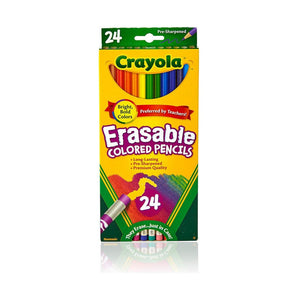 Erasable Colored Pencils, 24 Count - My Little Thieves