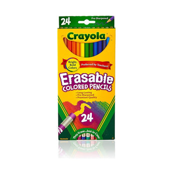 Erasable Colored Pencils, 24 Count - My Little Thieves