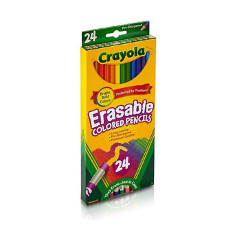Erasable Colored Pencils, 24 Count - My Little Thieves