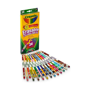 Erasable Colored Pencils, 24 Count - My Little Thieves