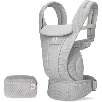 Ergobaby Omni Deluxe Mesh Baby Carrier Soft Olive | Breathable All In One - My Little Thieves