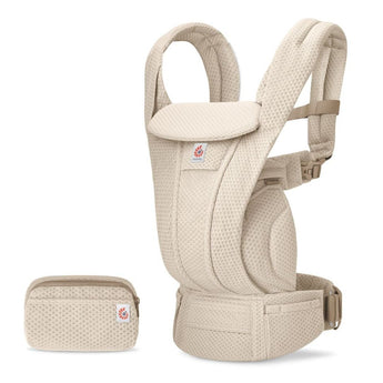 Ergobaby Omni Deluxe Mesh Baby Carrier Soft Olive | Breathable All In One - My Little Thieves