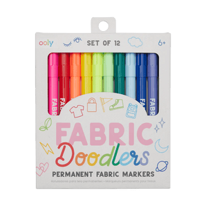 Fabric Doodlers Markers - Set of 12 - My Little Thieves