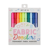 Fabric Doodlers Markers - Set of 12 - My Little Thieves
