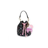 Fao Schwarz Girls Prince St. Bucket Bag | Black & Pink Fashion Handbag - My Little Thieves