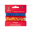 FIFA Fabric Fashionable Qatar 2022 World Cup Country Nylon bracelet- FRANCE - My Little Thieves
