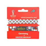 FIFA Fabric Fashionable Qatar 2022 World Cup Country Nylon bracelet - GERMANY - My Little Thieves