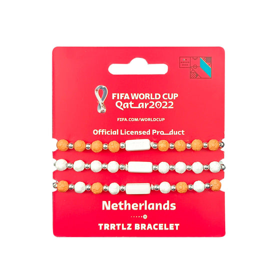 FIFA Fabric Fashionable Qatar 2022 World Cup Country Nylon bracelet- NETHERLANDS - My Little Thieves