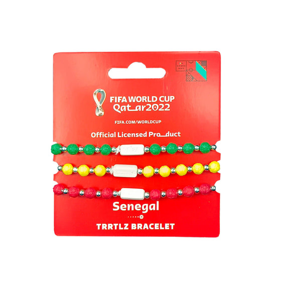 FIFA Fabric Fashionable Qatar 2022 World Cup Country Nylon bracelet- SENEGAL - My Little Thieves