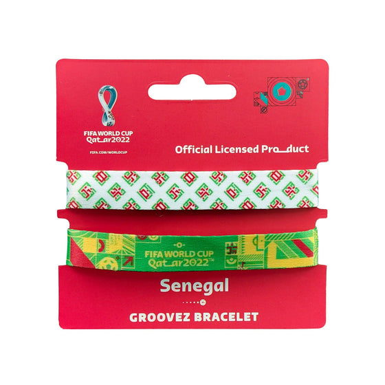 FIFA Fabric Fashionable Qatar 2022 World Cup Country Team Nylon bracelet - SENEGAL - My Little Thieves