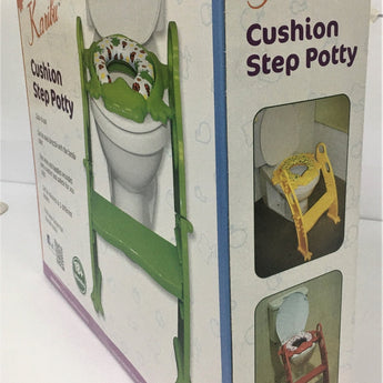 Frog shape Cushion Potty seat with Ladder - Green - My Little Thieves