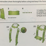 Frog shape Cushion Potty seat with Ladder - Green - My Little Thieves