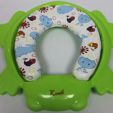 Frog shape Cushion Potty seat with Ladder - Green - My Little Thieves