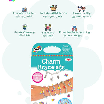 Galt Handmade Kids Friendship Charm Bracelet Kit | Jewellery Craft Gift 5+ - My Little Thieves