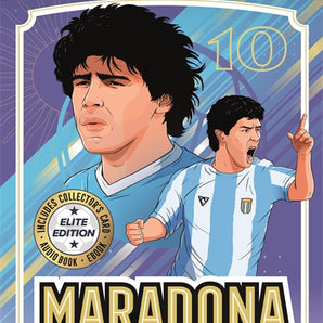 Classic Football Heroes: Maradona (Elite Edition) front cover, ISBN 9781789469516
