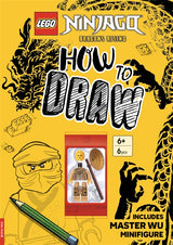 LEGO® NINJAGO®: How to Draw (with Master Wu minifigure) - cover