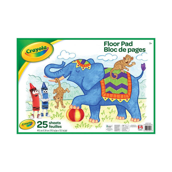 Giant Floor Pad Coloring Sheet - My Little Thieves