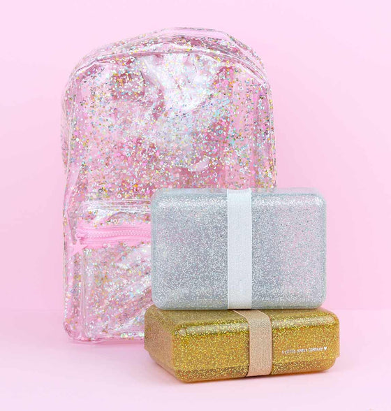 Glitter Lunch Box Silver - My Little Thieves