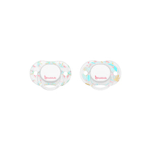 Badabulle Glitter Girl Pacifier | 6-12m