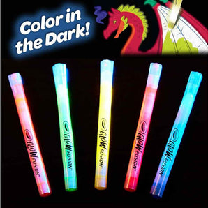 Glow Fusion, Marker Coloring Set, Mythical Creatures - My Little Thieves