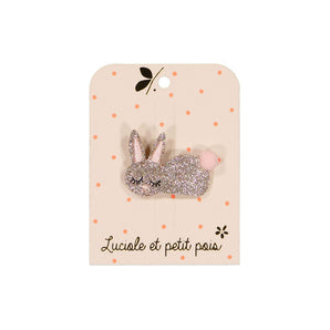 Glitter Rabbit Hair Clip Sparkle In Style