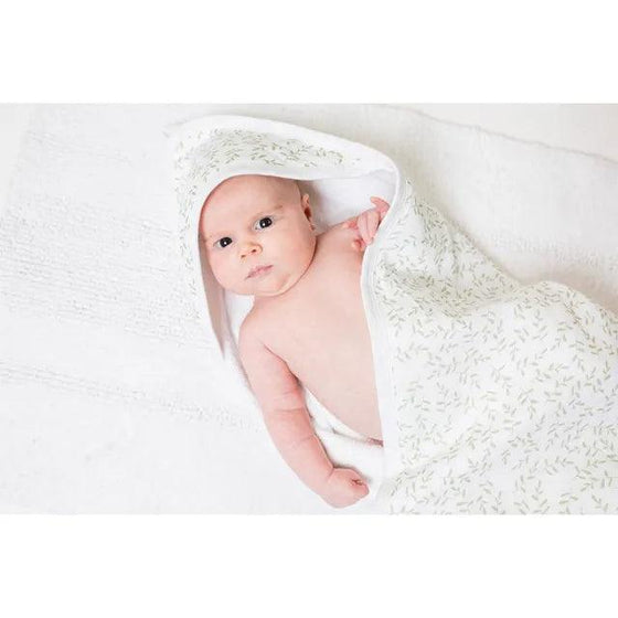 Greenery Hooded Baby Towel - My Little Thieves