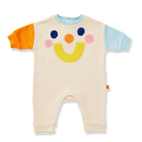 Halcyon Nights Beige Baby Jumpsuit | Puppy Park Applique Winter Suit - My Little Thieves