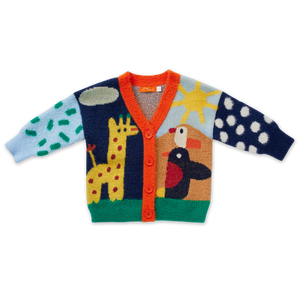 Halcyon Nights Fluffy Knit Cardigan / Zoo Crew