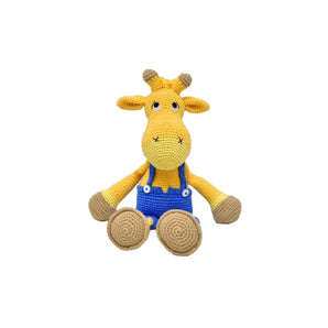 Happy Threads Handmade Crocheted AlexGiraffe (15 inches) – Multicolour | Crochet Toys | Child Safe | for Babies 6 Months & Above | Dolls for Boys/Girls| For Birthday Gift | Decorative Items for Room - My Little Thieves