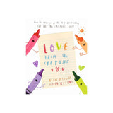Harper Collins Publishers Love From The Crayons ” Children's Book For Kids | Books - My Little Thieves
