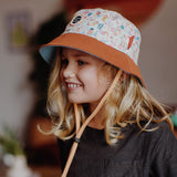 Hello Hossy Dried Flowers Bucket Hat