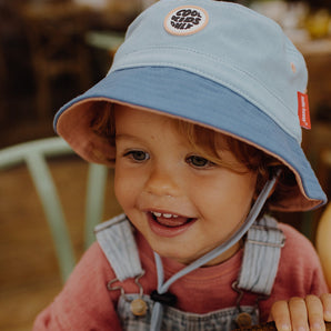 Hello Hossy Mini Aqua Bucket Hat
