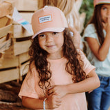 Hello Hossy Mini Coral kids cap lifestyle photo