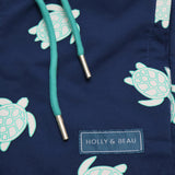 Holly and Beau Turtle Color-Change Boys Swim Shorts