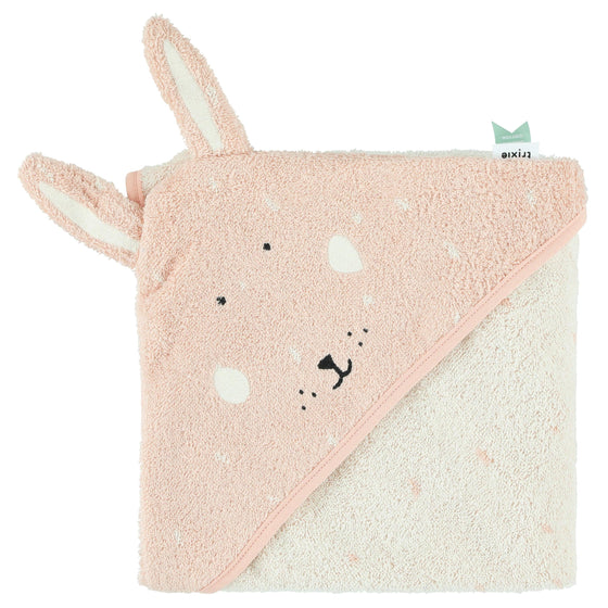Hooded towel (75cm x 75cm) Mrs. Rabbit - My Little Thieves