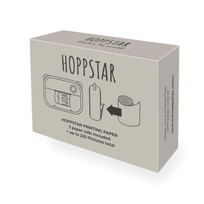Hoppstar Eco Friendly Kids Craft Paper Rolls 3 Pack | Camera Refill For Ages 3+ - My Little Thieves