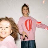 Hot Air Balloon Kid’s Sweatshirt - Pink - My Little Thieves
