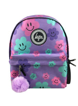 HYPE Iconic Backpack - Purple Happy Flowers