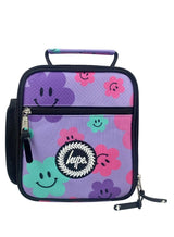 HYPE Insulated Lunch Bag - Purple Happy Flowers
