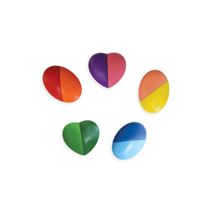 I Heart Art Erasable Crayons - Set of 6