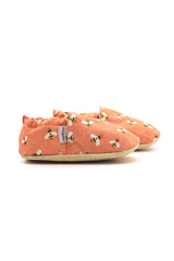 Morgedan Orange non-slip baby moccasins