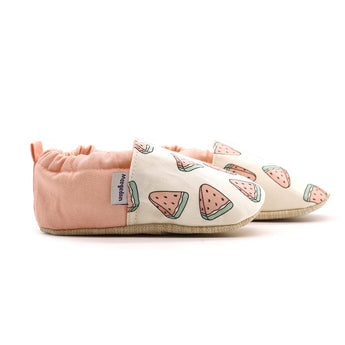 Morgedan Pink Watermelon non-slip baby moccasins